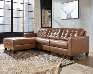 Baskove Signature Design by Ashley 2-Piece Sectional with Chaise