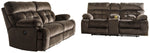 Brassville Ashley Contemporary Power Reclining 2-Piece Living Room Set