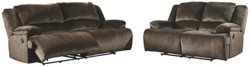 Clonmel Signature Design Contemporary 2-Piece Living Room Set