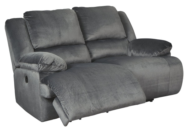 Clonmel Signature Design by Ashley Power Reclining Loveseat