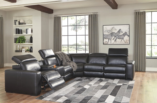 Mantonya Signature Design by Ashley 6-Piece Power Reclining Sectional