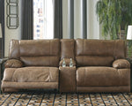 Thurles Signature Design by Ashley 3-Piece Power Reclining Sectional