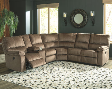 Urbino Signature Design by Ashley 3-Piece Power Reclining Sectional