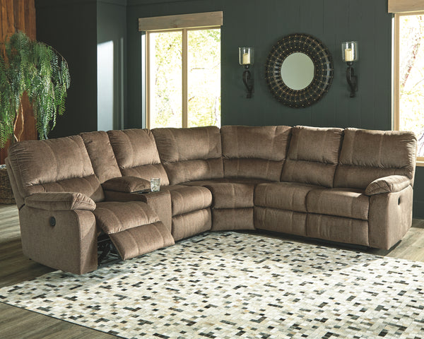 Urbino Signature Design by Ashley 3-Piece Power Reclining Sectional