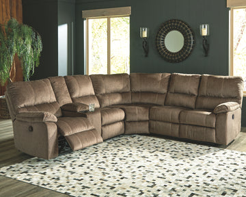 Urbino Signature Design by Ashley 3-Piece Reclining Sectional