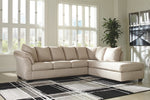 Darcy Signature Design by Ashley 2-Piece Sectional with Chaise