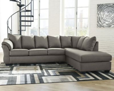 Darcy Signature Design by Ashley 2-Piece Sectional with Chaise