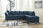 Darcy Signature Design by Ashley 2-Piece Sectional with Chaise