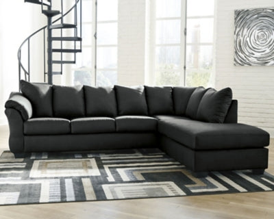 Darcy Signature Design by Ashley 2-Piece Sectional with Chaise