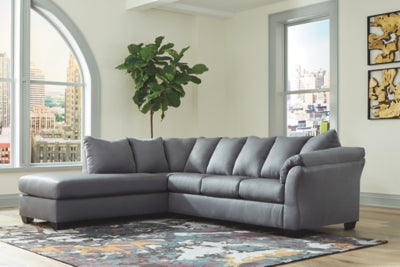 Darcy Signature Design by Ashley 2-Piece Sectional with Chaise