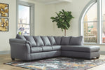 Darcy Signature Design by Ashley 2-Piece Sectional with Chaise