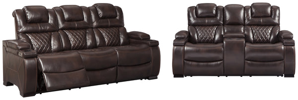 Warnerton Signature Design Contemporary 2-Piece Living Room Set