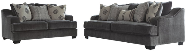 Corvara Ashley 2-Piece Living Room Set