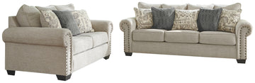 Zarina Signature Design 2-Piece Living Room Set