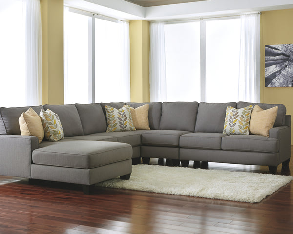 Chamberly Signature Design by Ashley 4-Piece Sectional with Chaise