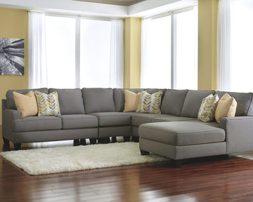 Chamberly Signature Design by Ashley 4-Piece Sectional with Chaise