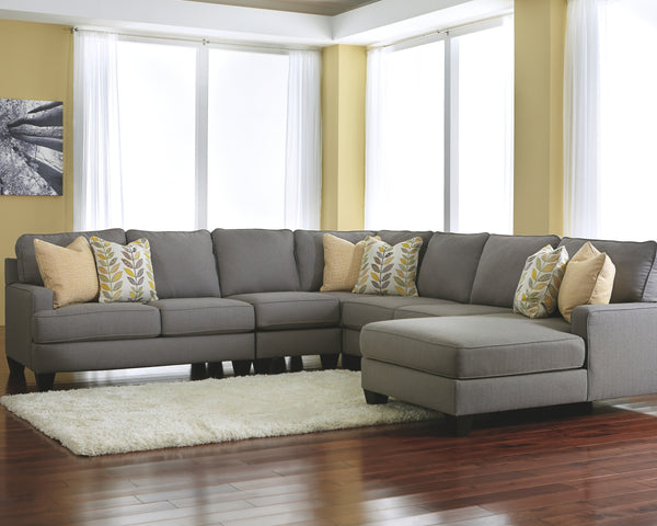 Chamberly Signature Design by Ashley 4-Piece Sectional with Chaise