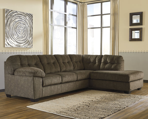 Accrington Signature Design by Ashley 2-Piece Sectional with Chaise