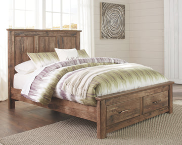 Blaneville Signature Design by Ashley Bed with 2 Storage Drawers