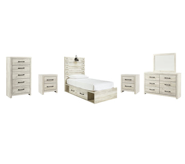 Cambeck Signature Design 8-Piece Youth Bedroom Set with 2 Storage Drawers