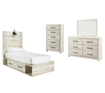 Cambeck Signature Design 6-Piece Youth Bedroom Set with 2 Storage Drawers