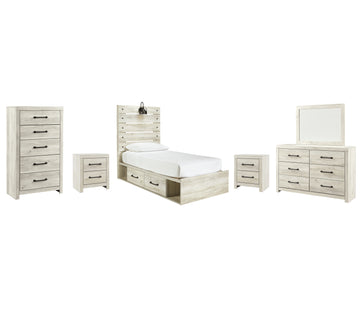 Cambeck Signature Design 8-Piece Youth Bedroom Set with 4 Storage Drawers