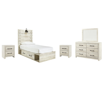 Cambeck Signature Design 7-Piece Youth Bedroom Set with 4 Storage Drawers
