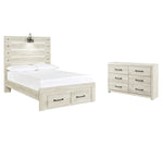 Cambeck Signature Design Youth Bedroom 4-Piece Bedroom Set with 2 Storage Drewers