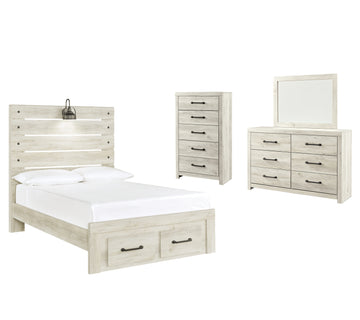 Cambeck Signature Design 6-Piece Youth Bedroom Set with 2 Storage Drawers