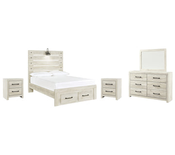 Cambeck Signature Design 7-Piece Youth Bedroom Set with 2 Storage Drawers