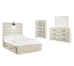 Cambeck Signature Design 6-Piece Youth Bedroom Set with 4 Storage Drawers