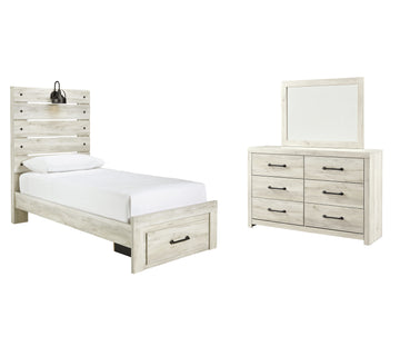 Cambeck Signature Design 5-Piece Youth Bedroom Set with Storage Drawer