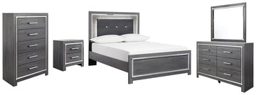 Lodanna Signature Design 7-Piece Bedroom Set with Chest of Drawers