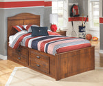 Barchan Signature Design by Ashley Bed with 2 Storage Drawers