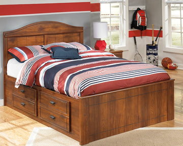 Barchan Signature Design by Ashley Bed with 2 Storage Drawers