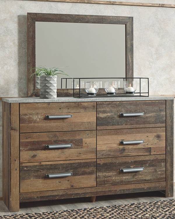 Chadbrook Benchcraft Dresser and Mirror