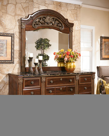 Gabriela Signature Design by Ashley Dresser and Mirror