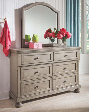 Lettner Signature Design by Ashley Youth Dresser and Mirror