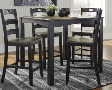 Froshburg Signature Design by Ashley Counter Height Table Set