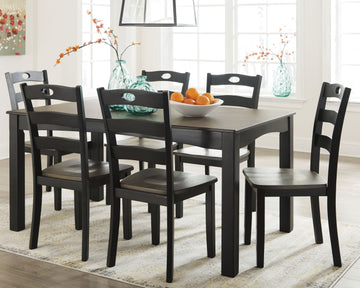 Froshburg Signature Design by Ashley Dining Table Set of 7