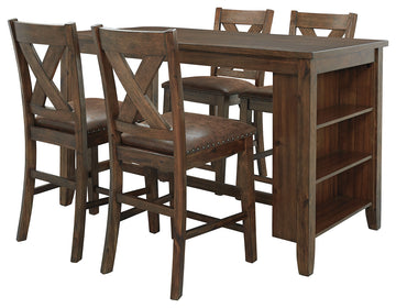 Chaleny Benchcraft 5-Piece Dining Room Set