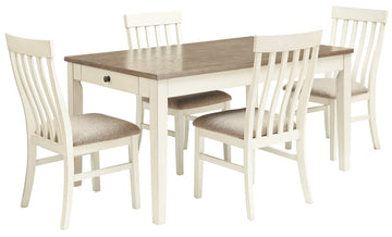 Bardilyn Benchcraft 5-Piece Dining Room Set