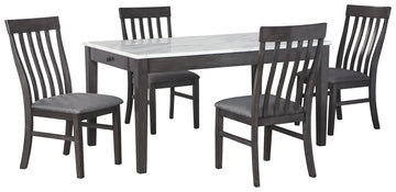 Luvoni Benchcraft 5-Piece Dining Room Set