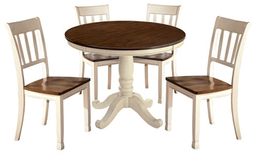 Whitesburg Signature Design 5-Piece Dining Room Set