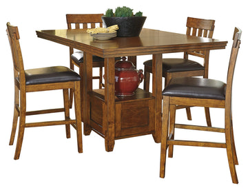 Ralene Signature Design Counter Height 5-Piece Dining Room Set