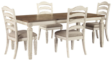 Realyn Signature Design 5-Piece Dining Room Set