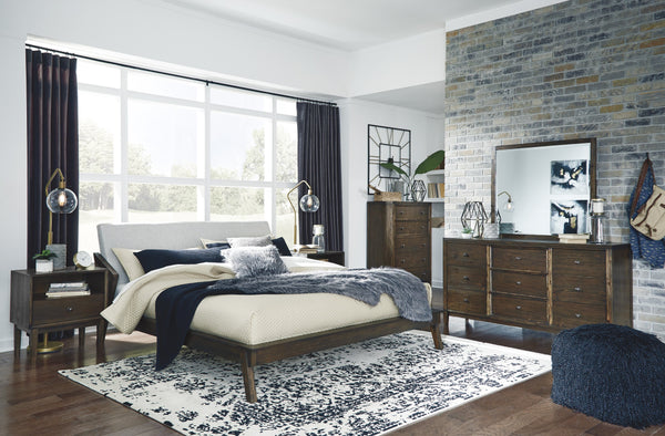 Kisper Platform Bed Signature Design 5-Piece Bedroom Set