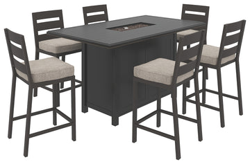 Perrymount Signature Design 7-Piece Outdoor Dining Set