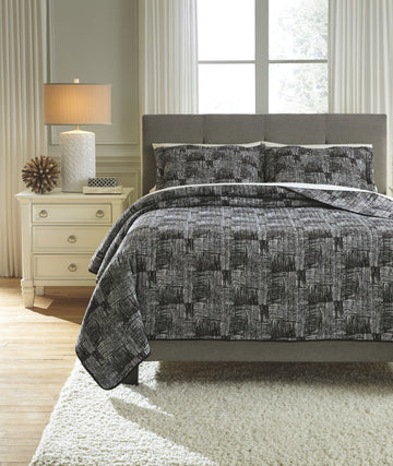 Jabesh Signature Design by Ashley Quilt Set Queen