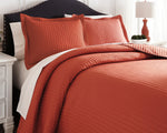 Raleda Signature Design by Ashley Coverlet Set King